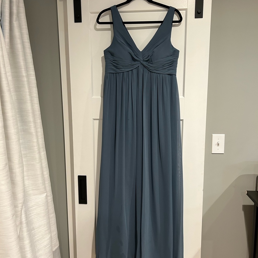 Azazie Yetta Maternity Dress- Twilight